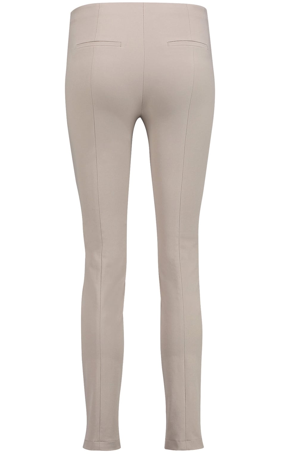 Slim Fit Taupe Trousers