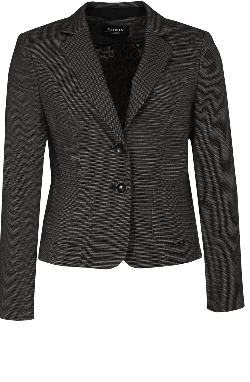 Small Print Tailored Jacket