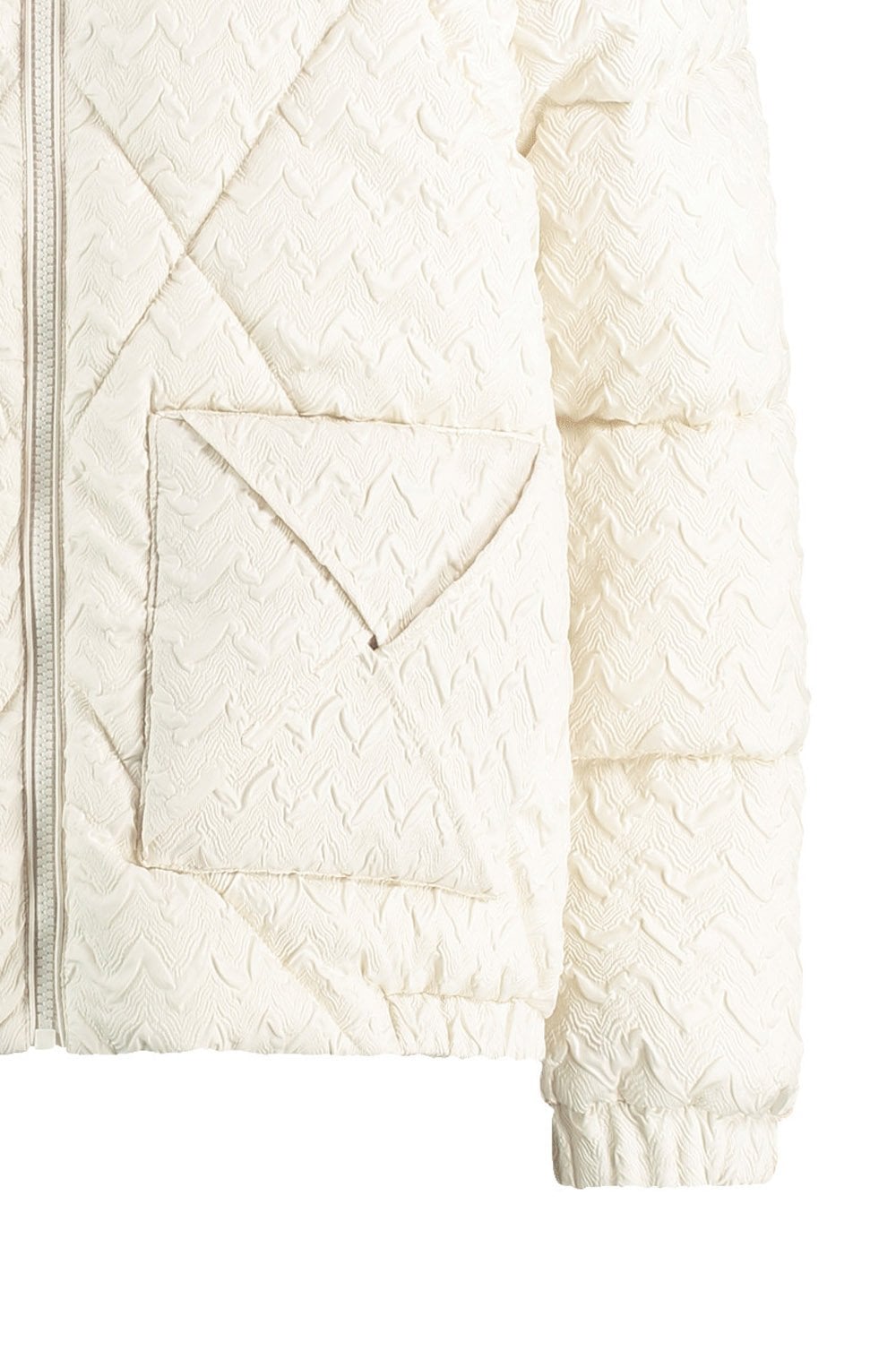 Snow Textured Puffer Coat