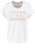 Sparkly NOW Slogan T Shirt