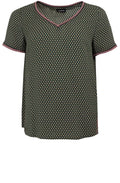 Spot Print Blouse