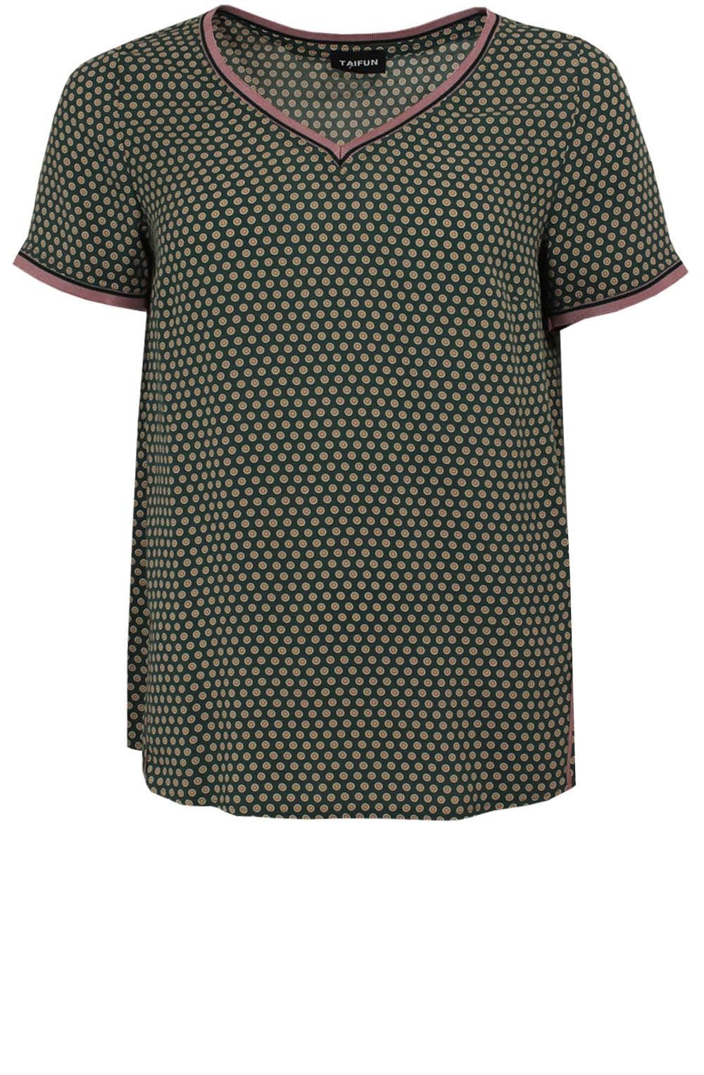 Spot Print Blouse