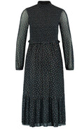 Spot Print Dress