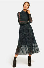 Spot Print Dress