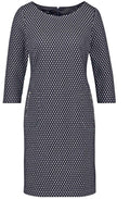 Spotted Knee Length Dress