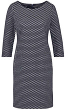 Spotted Knee Length Dress