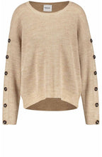Stone Ribbed Knit Jumper