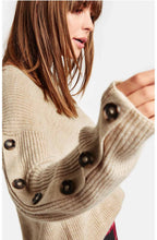 Stone Ribbed Knit Jumper