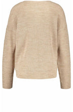 Stone Ribbed Knit Jumper