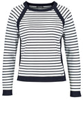 Striped Fine Knit Sweater