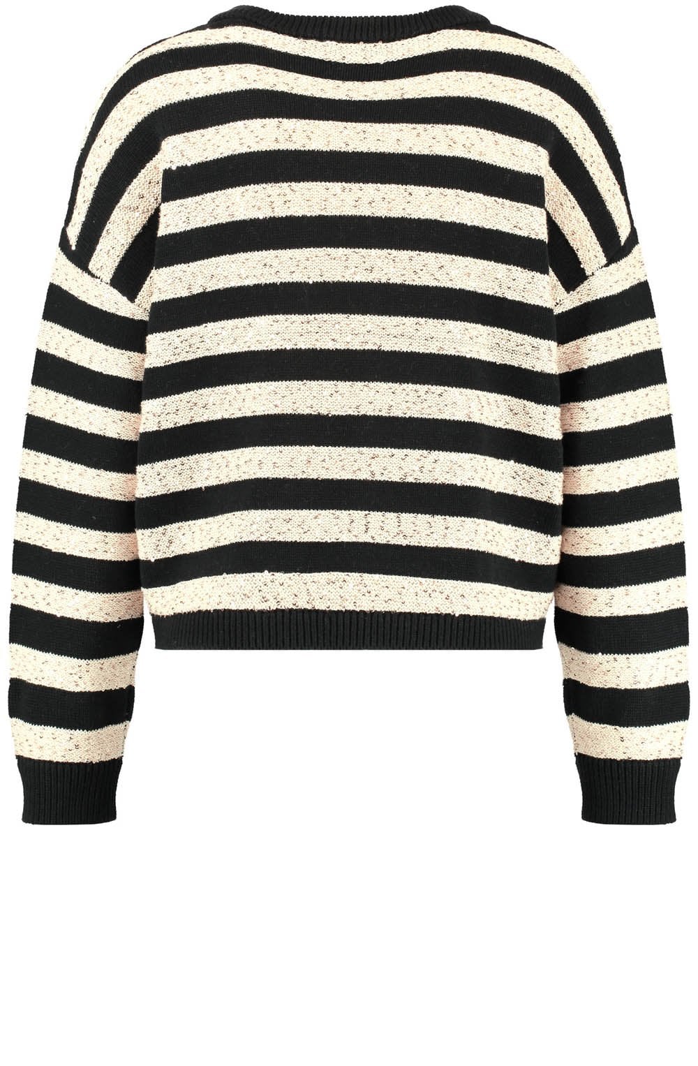 Striped Jumper with Sequin Embellishment