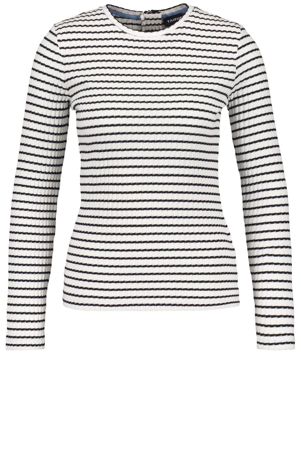 Striped Ribbed Top