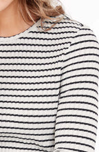 Striped Ribbed Top