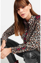 Tartan & Leopard Print Shirt