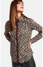 Tartan & Leopard Print Shirt