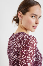 Taupe Semi Sheer Blouse
