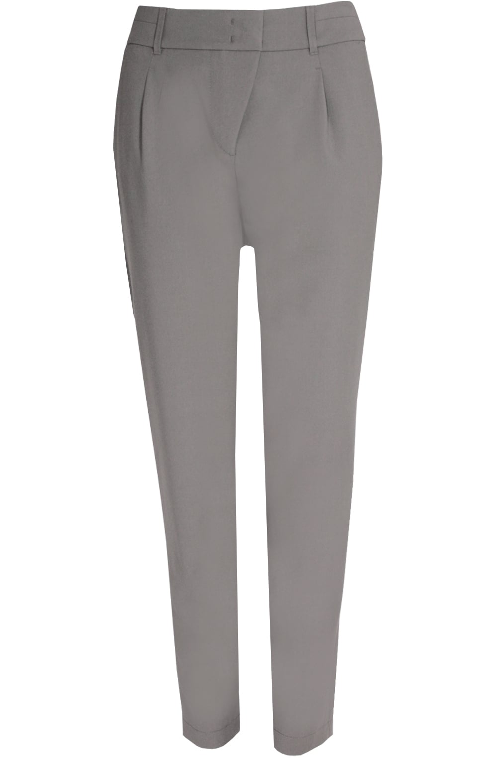 Taupe Straight Leg Trousers