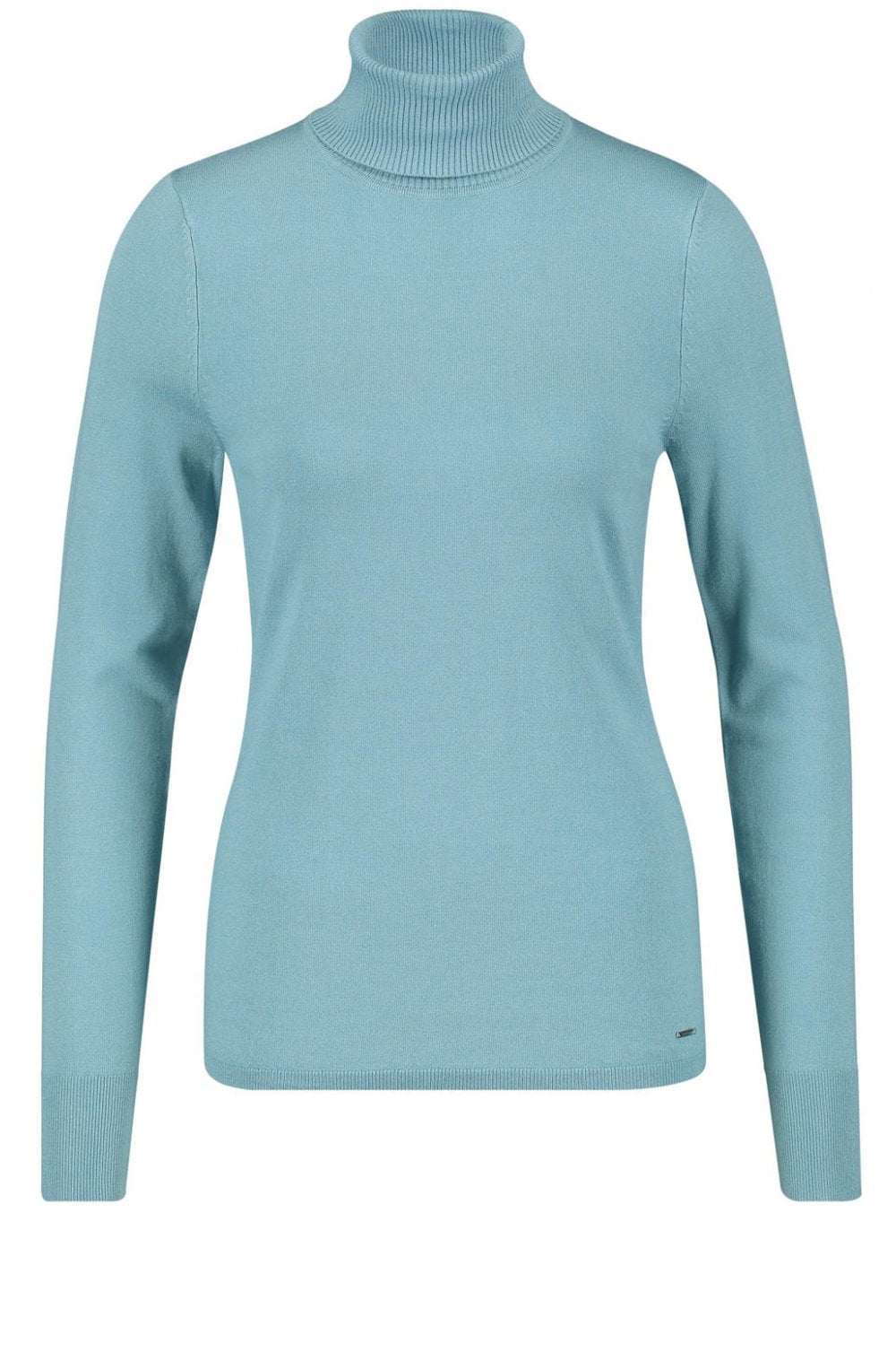 Teal Roll Neck Jumper
