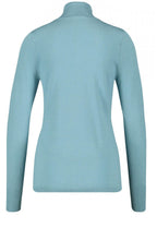 Teal Roll Neck Jumper