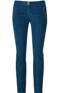 Teal Velvet Trousers