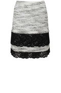 Textured Lace Detailed Skirt