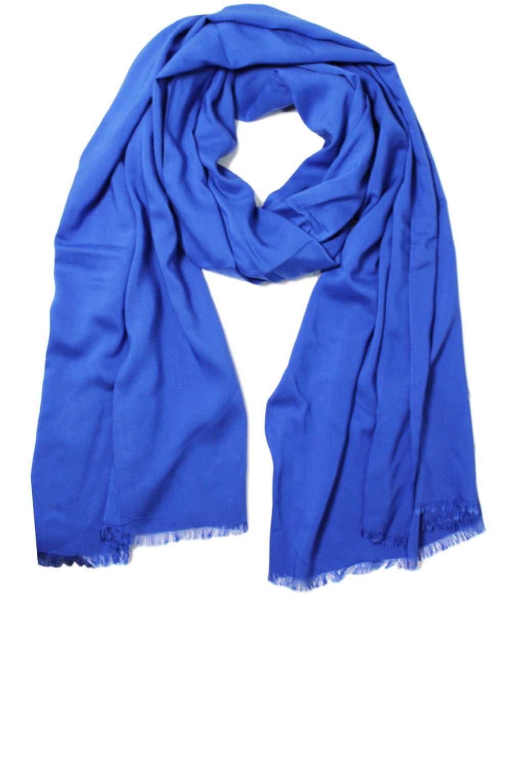 True blue Viscose Scarf