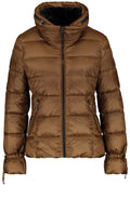 Truffle Brown Quilted Coat