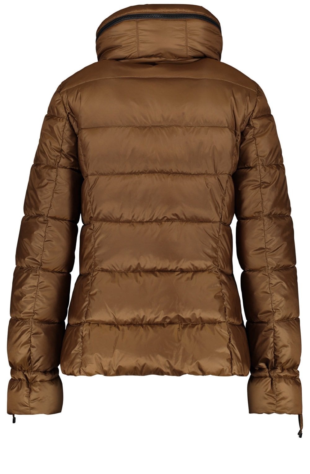 Truffle Brown Quilted Coat