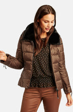 Truffle Brown Quilted Coat