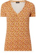 Vibrant Lemon Patterned T Shirt