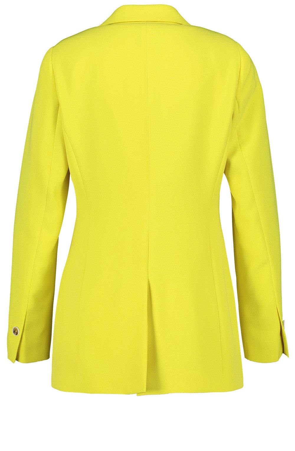 Vibrant Lime Long Line Tailored Blazer