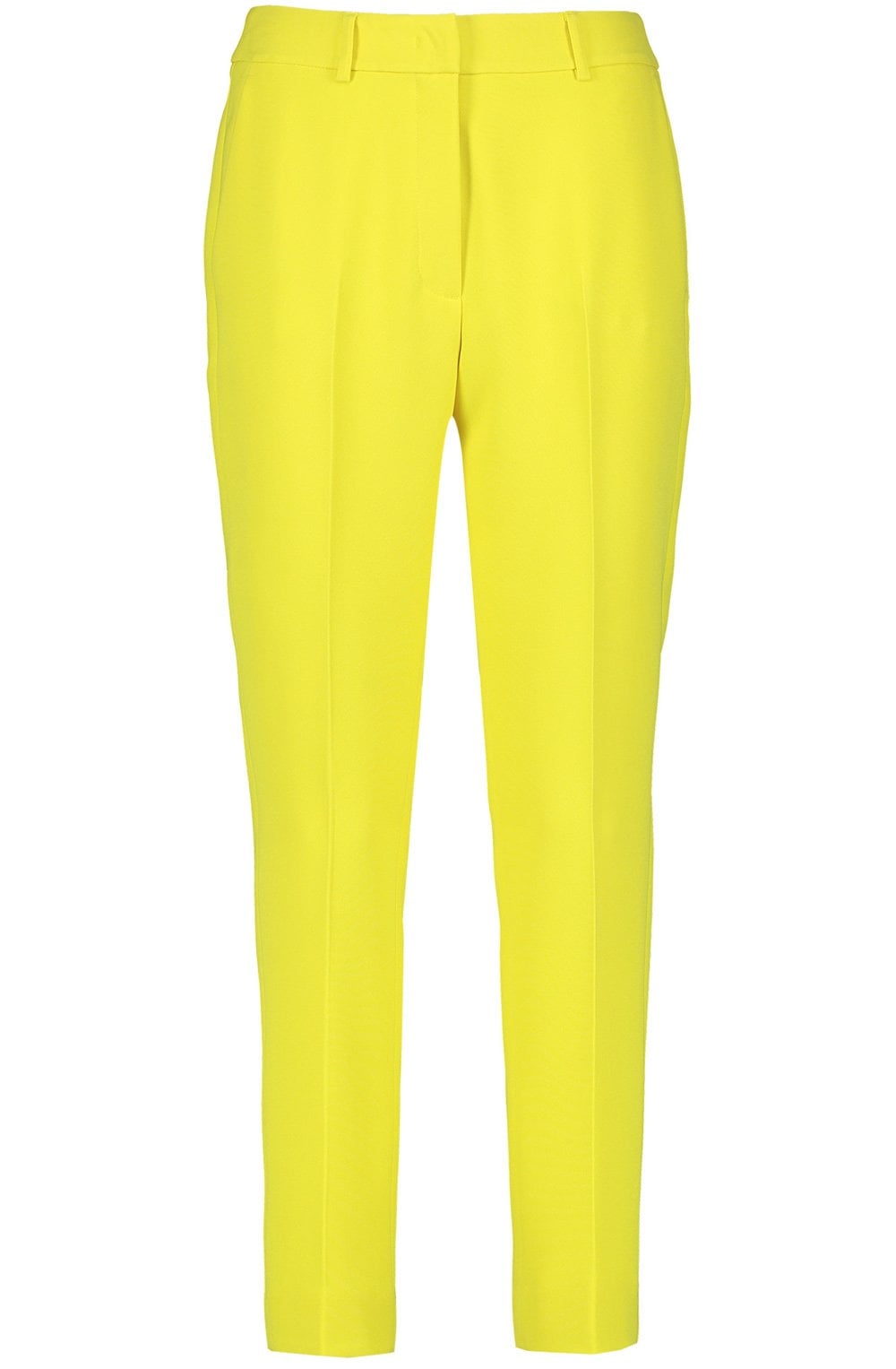 Vibrant Lime Tailored Trousers