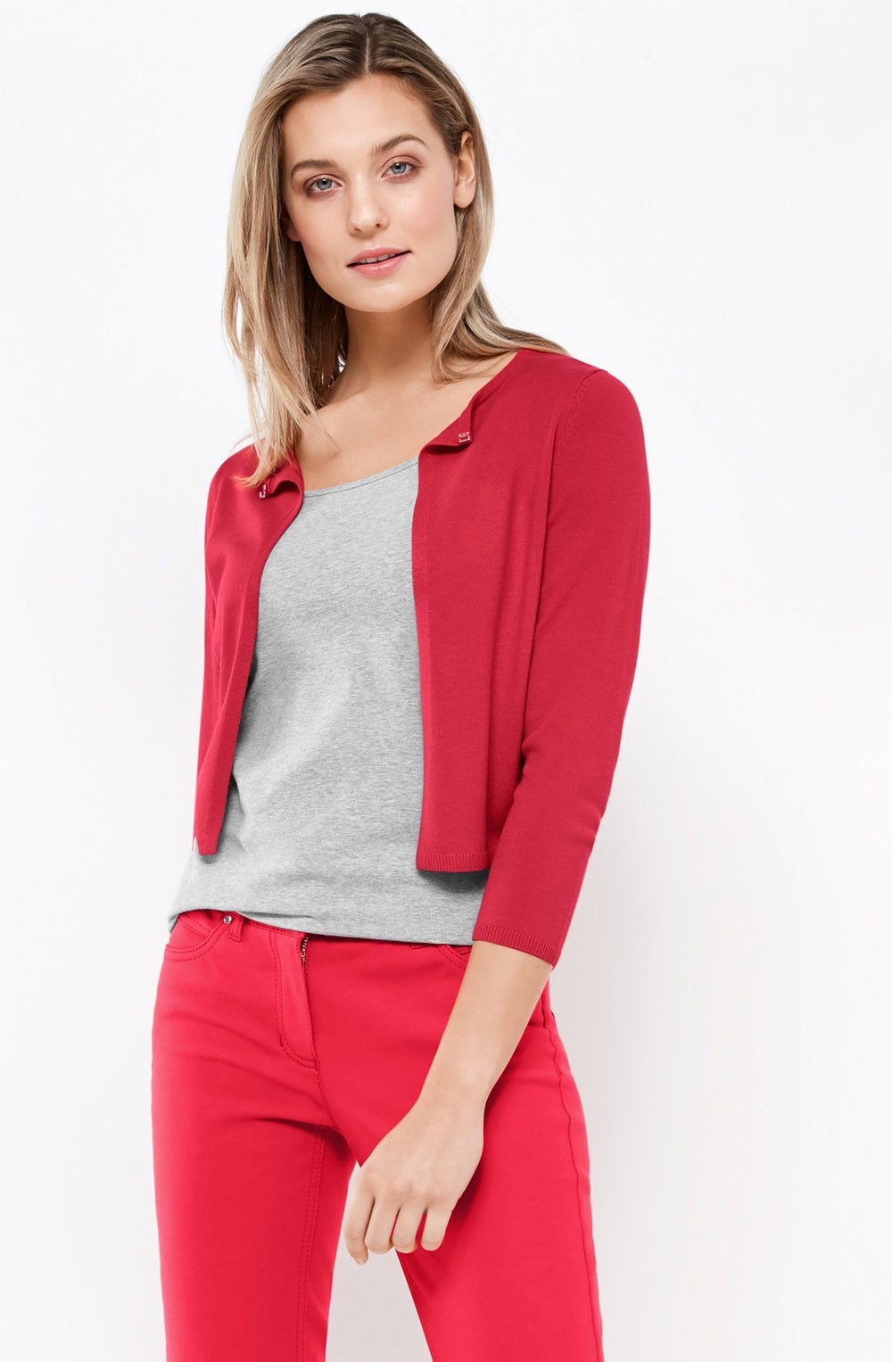 Vibrant Pink Cardigan