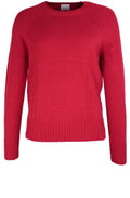 Vibrant Red knit Jumper