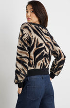 Warm black and caramel Super Soft Textured Knit Jumper