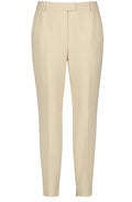 Warm Sand Length Slim Leg Trousers