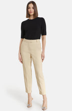 Warm Sand Length Slim Leg Trousers