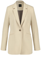 Warm Sand Fitted Blazer