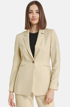 Warm Sand Fitted Blazer