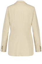 Warm Sand Fitted Blazer