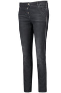 Washed Blue Boyfriend Jeans