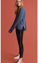Washed Blue Boyfriend Jeans