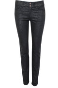Wet Look Jeans