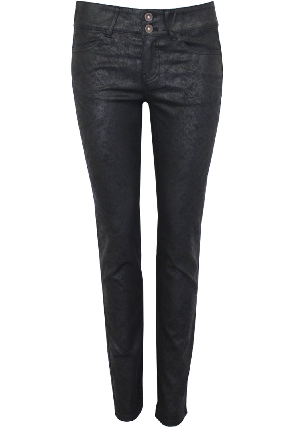 Wet Look Jeans