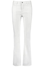White Bootcut Jeans