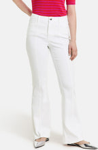 White Bootcut Jeans