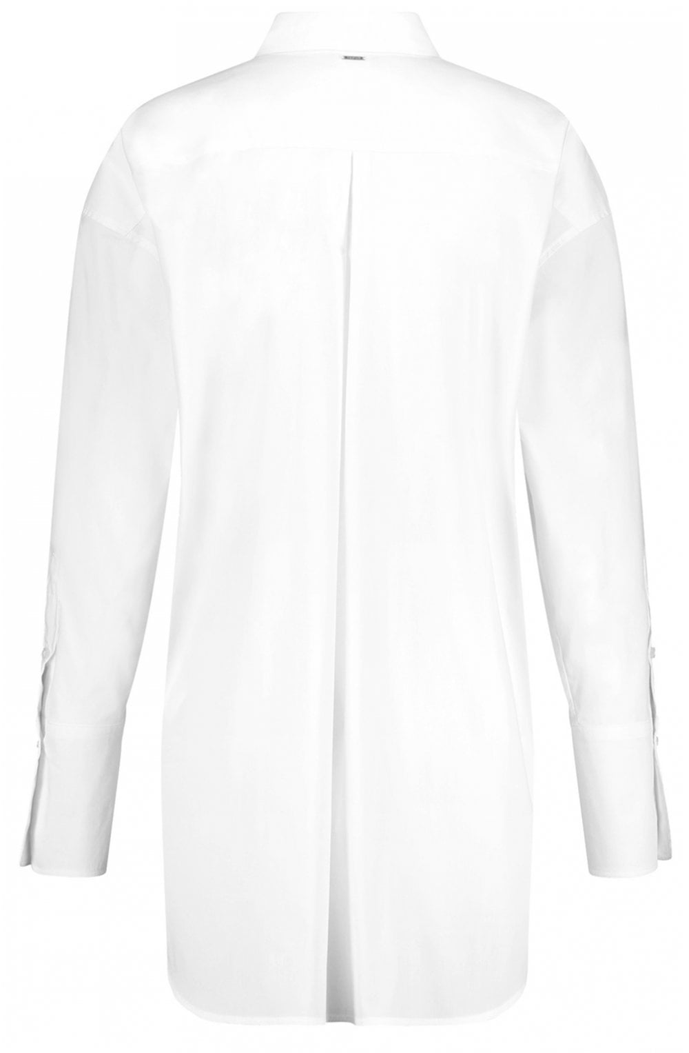 White Oversized Shirt Style Blouse