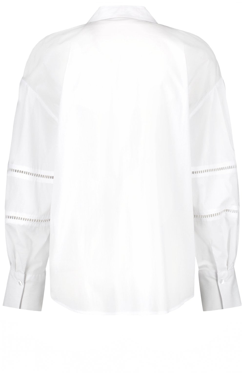 White Puff Sleeve Shirt