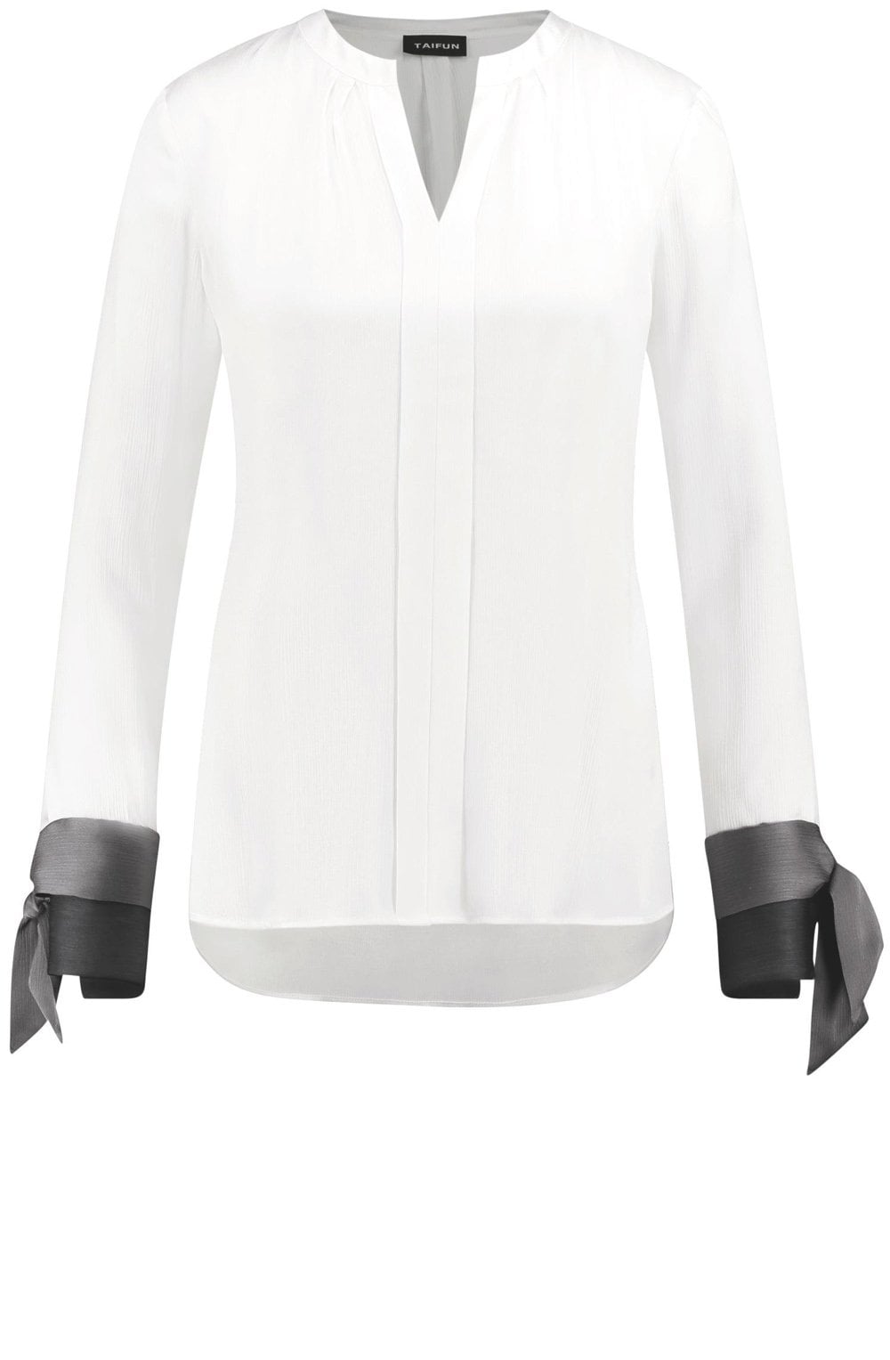 White Silky Blouse