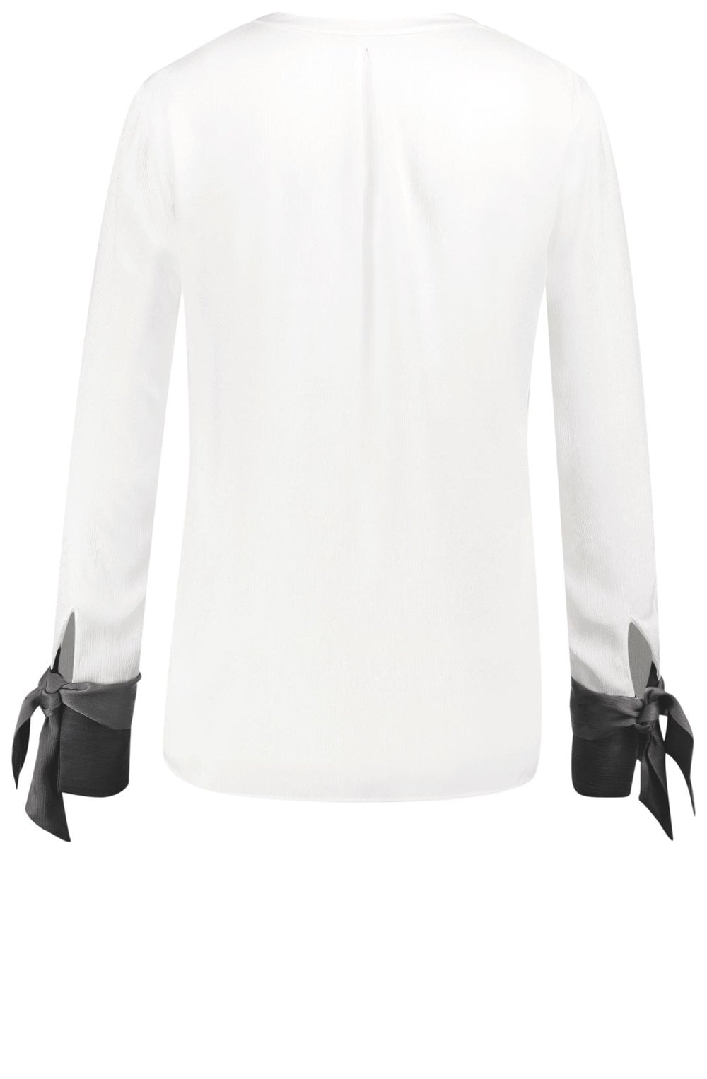 White Silky Blouse